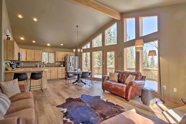 Photo 1 - Cabin: Hot Tub w/ Mtn Views, 23 Miles to Breck!