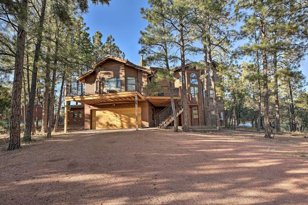 Photo 1 - 1-acre Oasis: Cabin w/ Game Room + Fire Pit