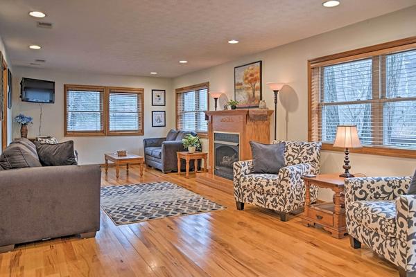 Photo 1 - Riverfront Elkins Home w/ Fireplace & Deck!